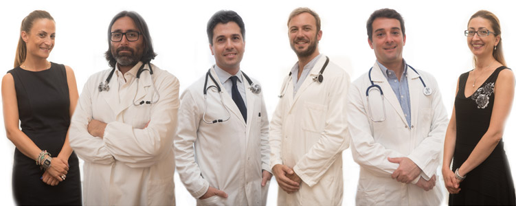 Team Medico del Centro Cardiologico e Diagnostico Roma Cuore